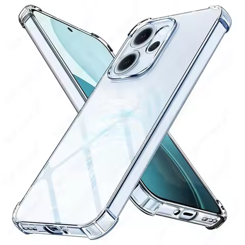 Anti-Yellower Clear Crystal TPU Soft Case For Oppo Reno14 Reno14F Reno14FS Reno14Pro Reno 14 FS F S 