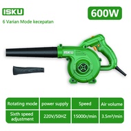 ISKU Hand Blower Angin 450W/600W Kencang Listrik Blower Portable Blower Dan Vakum 2in1 Peniup Debu P