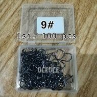 Kail Pancing Murah Per Box Mata Tajam Fishing Hook nomor 3/4/5/6/7/8/9/10/11/12