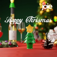 joie Wine Bottle Stopper Food Grade Silicone Christmas Gift Wine Seal &amp; Serve Stopper Silicone Christmas Tree Reusable Sealed Creative Wine Bottle Plug Champagne Beverage Bottle Stopper, Reusable Wine Saver, Bottle Sealer