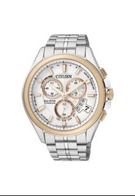 CITIZEN 高端光能驅動BY0054-57A鈦金電波計時手錶