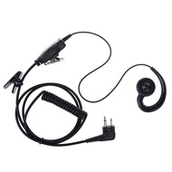 Swivel Earpiece with Microphone and PTT for Motorola 2 Way Radio Walkie