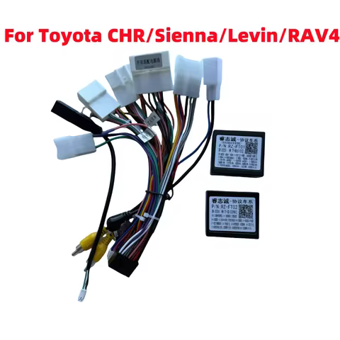 Raise Canbus Box FT-RZ-01 FT-RZ-02or Toyota Corolla/Camry/CHR /RAV4/ LAND CRUISER 16 Pin Wiring Harn