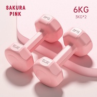【Ready Stock】2KG/3KG/6KG Dumbell Hexagon Dumbbell Gym Fitness Exercise Ladies Dumbbell Home Training