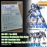 [D.L Model] Water decal GN05 For GN-001 hs-A01D Gundam Avalanche Exia Dash/GN-001 Re1-3 (MG)