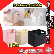 GS Home Office File Storage Box Books File Box Paper Holders Office Documents Desktop Organiser offi