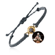 EMIRISTIC Personalized Photo Bracelet With Picture Inside - Handmade Free Size Custom Picture Bracel