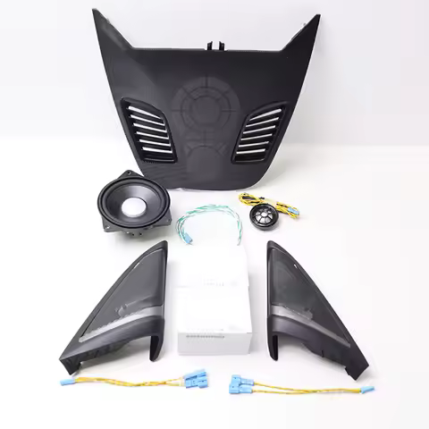 Car For BMW 5 Series G30 Front Door Tweeter Cover Audio Center Dashboard Speakers Midrang Loudspeake