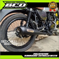 Kawasaki Estrella W175 Exhaust - W175 Exhaust - Kawasaki W175 Exhaust