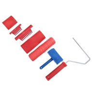 Wood Grain Tool Set 6Pcs 7 inch Graining Painting Tool Wood Texture Paint Roller Wood Pattern Tools