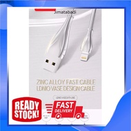 LDNIO LS28 / 2.4A FAST CHARGING / DATA TRANSFER 1M VASE DESIGN CABLE