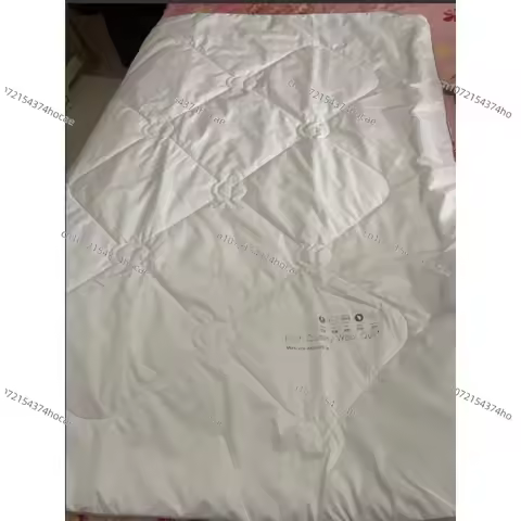 100% Wool Duvet Insert Thick Warm Winter Comforter Solid White Fluffy Quilt Core King Queen Size Bed