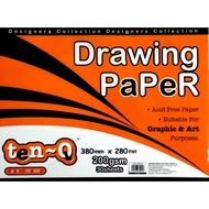 TEN-Q DRAWING PAPER ( 200gsm )