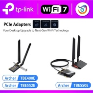 TP-Link Archer TBE550E BE9300 / TBE400E BE6500 Tri Band Wi-Fi 7 Bluetooth 5.4 PCIe Adapter