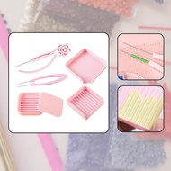 [szlztmy2mg] 5Pcs 2.6mm Mini Fuse Beads Tools Double Needle Tweezer Melt Beads Organizer for Crafts 