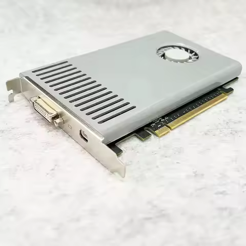 GT120 512MB DDR3 PCIE Video Graphics Card DVI Mini‑DP Interface for Mac Pro 3.1‑5.1 2008‑2012 Workst