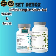 Shaklee SET DETOX (Alfalfa Complex, Herb-Lax) Full Set & Trial Set