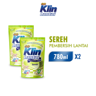 [Paket isi 2] SOKLIN Pembersih Lantai Sereh/Lemongrass 780ML