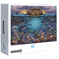 Ready Stock Ocean Underwater World Marine Life Dolphin Sea Jigsaw Puzzles 1000 Pcs Jigsaw Puzzle Adult Puzzle Creative Gift84161521