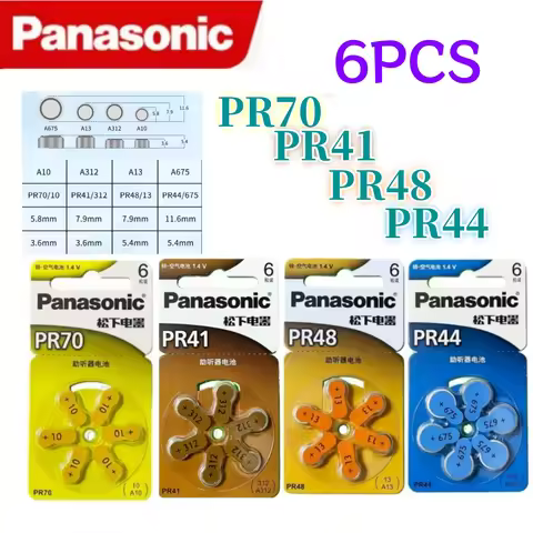 Panasonic Original Battery CR2032 CR2025 CR2016 CR2450 CR2430 LR44 LR41 LR1130 CR1620 PR70 A10 PR48 