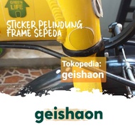 Pelindung Frame Sepeda Lipat Stiker Sticker