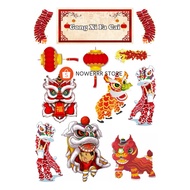 Barongsai/ Custom Name BARONGSAI Cake Topper/ BARONGSAI Birthday Cake Decoration
