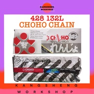 428 132L CHOHO CHAIN ~ *BLACK* - MOTORCYCLE(MOTOR) USE
