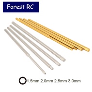 Forestrc 1.5/2.0/2.5/3.0mm Steel Hex Screwdriver Tip RC Helicopter Hex Wrench Driver Tools Kit for R