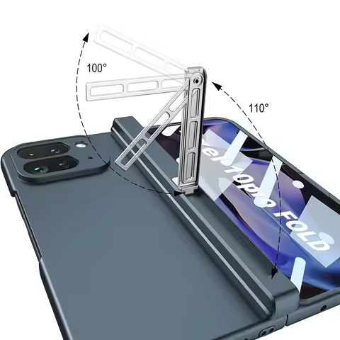Magnetic Hinge Armor Stand Case For Google Pixel 10 9 Pro Fold Front Screen Glass Protective Cover F