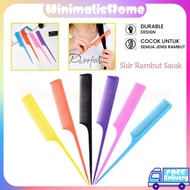 Hair Salon Pointed Blow Comb Plastic Comb / Long Hair Pointed Comb / Colorful Hairdressing Comb / Co