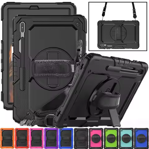 360 Rotation Kids Stand Tablet Case for New Sumsung Tab S10 S9 S8 S7 S6 A11 S11 Ultra Plus FE Lite P
