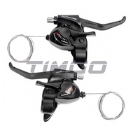 Shimano Tourney TX800จักรยานเสือภูเขาชุดเปลี่ยนเกียร์ความเร็ว3 × 8 FD-TX800 RD-TX800ด้านหน้าด้านหลัง