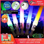 CONCERT LED LIGHT STICK | PARTY LED LIGHT STICK | MULTI COLOR FLASHING LED ATOMIC ELECTRIC RAVER LIG
