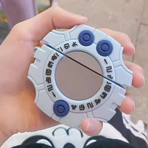 3D Hot Cartoon Digimon Adventure Digivice Headphone Cases For Apple Airpods 1 2 3 Pro Soft Silicone 