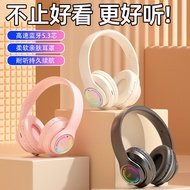 A-6💚Headset Bluetooth Headset Wireless with Mic Noise-Canceling Computer E-Sports Gaming Headset Sports Ultra-Long Stand