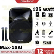 terlaris Speaker aktif portable baretone 15 inch bluetooth max15al max