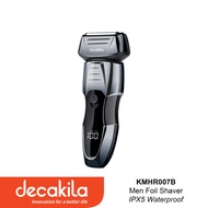 Decakila KMHR007B | Foil Shaver | 3 Cutters | 46mm Width Cutter | Long Moustache Trimmer | 1-Year Wa