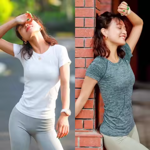 Lemon Women Swiftly Tech 2.0 Yoga Short Sleeve Sports Fitness T-Shirt Skinfriendly Workout Summer To