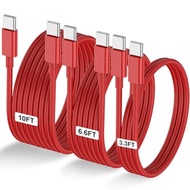 60W Type C to Type C Cable for 17 Pro Max Air S25 iPad MacBook and M USB C to USB C Fast Charging Ca