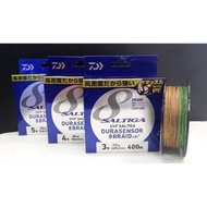 Senar PE Daiwa SALTIGA DURASENSOR X8 400M | Pe 3 | Pe 4 | Pe 5 | Multicolor