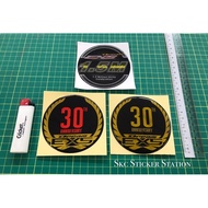 Honda 30th anniversary / 1.5M Epoxy & Timbul Sticker #hondamotor #honda #ex5 #ex5dream #1.5M #restor