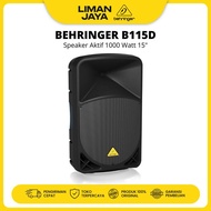 BEHRINGER B115D ACTIVE SPEAKER AKTIF 15" 1000 WATT PANGG FLOOR MONITOR DELAY B115 B-115D B 115 D 15