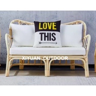 RATTAN CHAIR Home Living Outdoor Living Room Patio Relax Leisure Balcony Long Panjang Bed Sofa Kecil