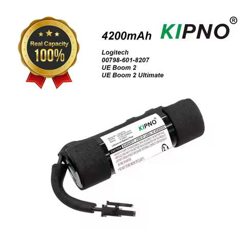 4200mAh 15.54Wh Speaker Battery For Logitech 00798-601-8207 UE Boom 2 Ultimate - Replacement Portabl