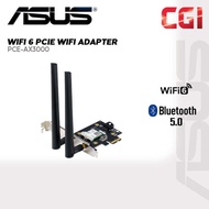 Asus PCE-AX3000 160MHz Bluetooth 5.0 OFDMA and MU-MIMO Dual Band PCI-E WiFi 6