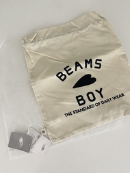 NEW - 🇯🇵 BEAMS BOY string Bag / BEAMS BOY 索袋