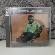 #K5-84 CD TERPAKAI [ MILES DAVIS - MILESTONES ] USED CD #K5-84