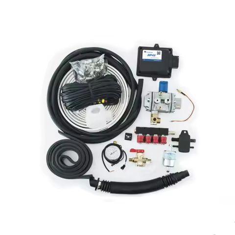 Mp48 CNG LPG Engine Sequential Gas Injection System Full Conversion Ecu Kit for Cars Without Obd lpg