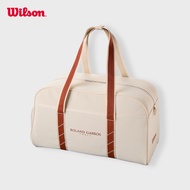 Wilson Roland Garros 2025 Small Duffel WR8043801001 Official Store Travel Bag Duffel Bag Gym Bag