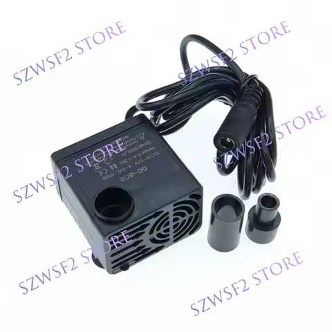 5w Water Pump Dc-808 Head 1.8 Meters Smart Home Appliance Pet Fish Tank Dc Brushless Micro Water Pum